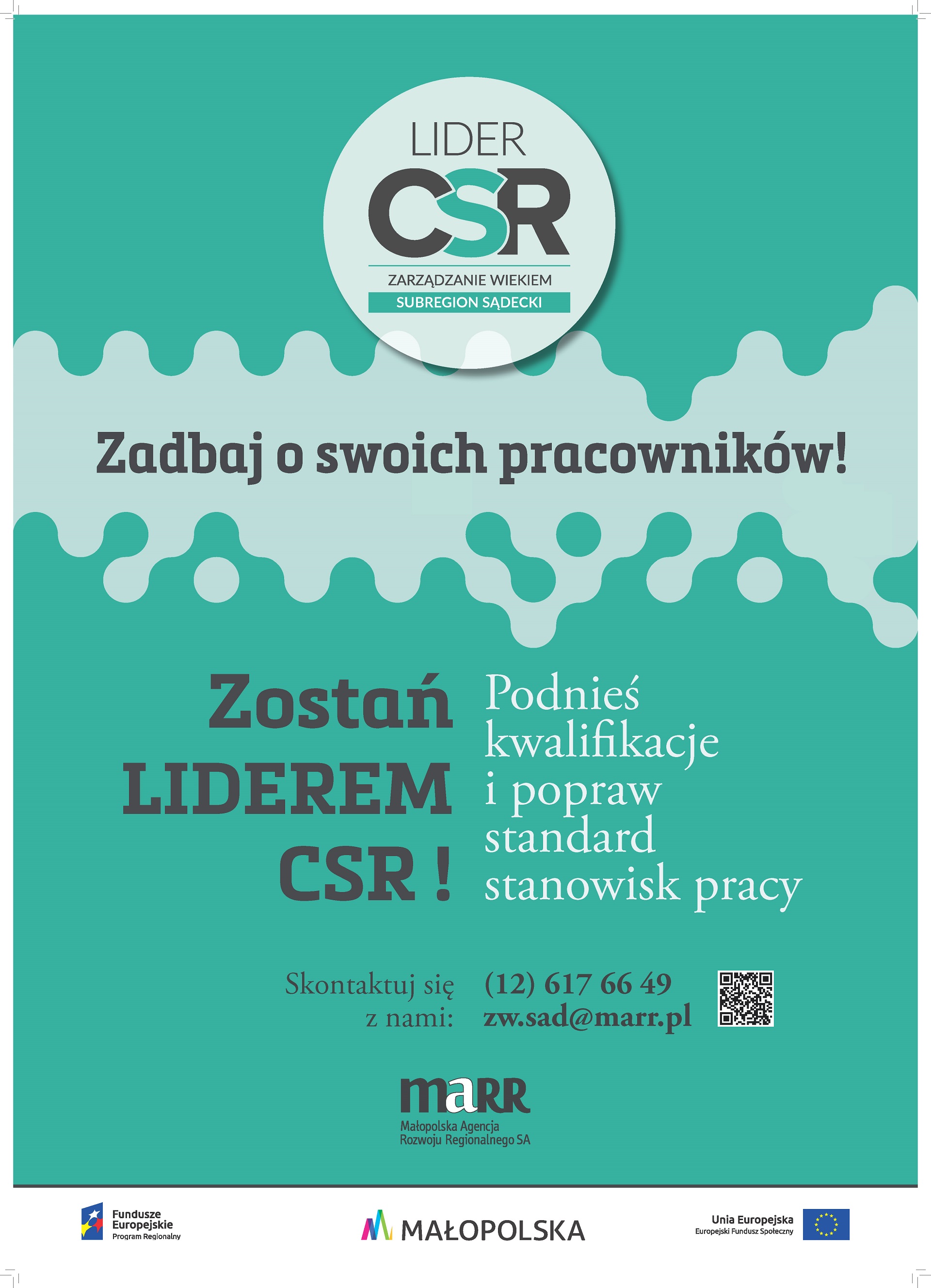 Plakat LIDER CSR