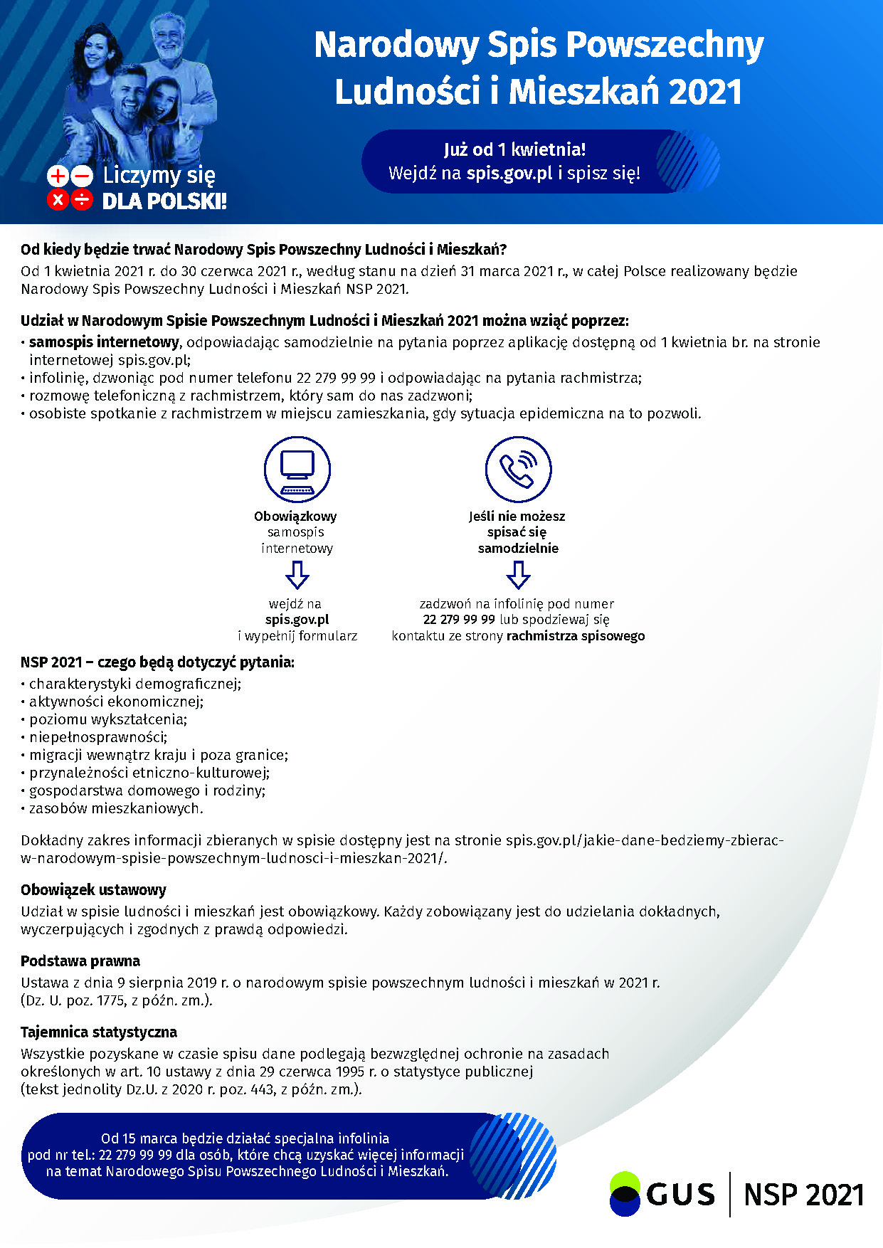 NSP 2021 - najważniejsze informacje