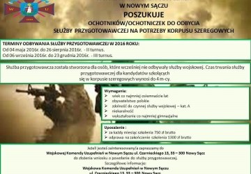 Nabór do służby przygotowawczej