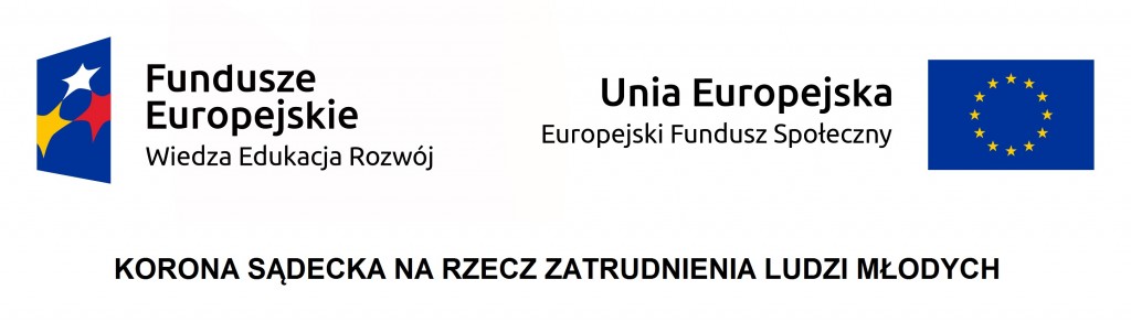 KORONA SĄDECKA NA RZECZ ZATRUDNIENIA OSÓB MŁODYCH