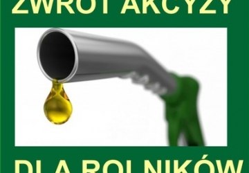 Dla Rolników: zwrot podatku akcyzowego