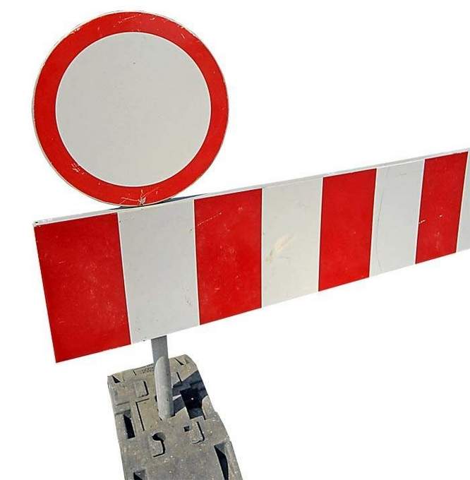 Zamknięcie odcinka drogi