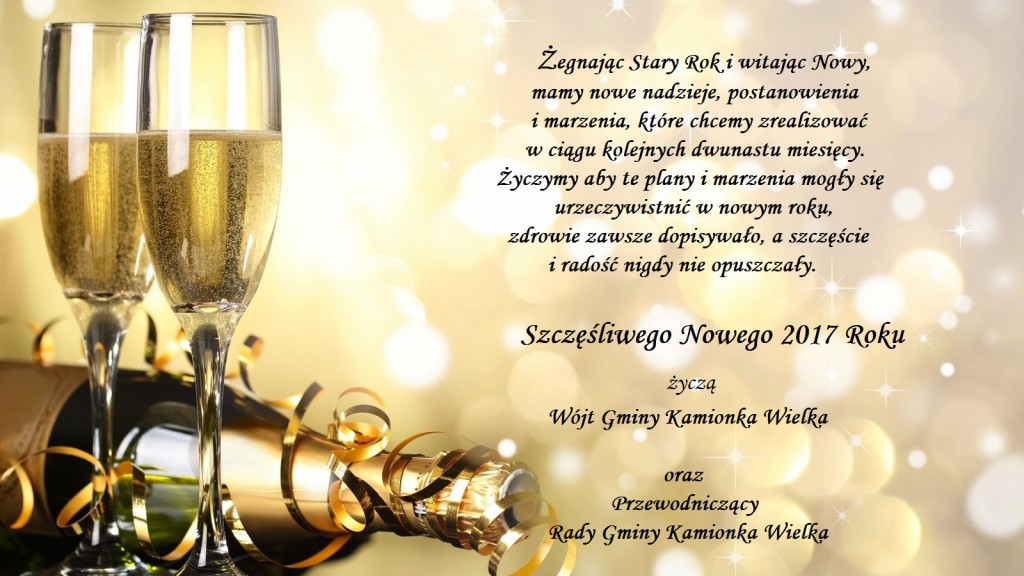 Szczęśliwego Nowego Roku