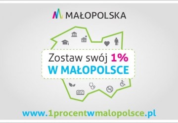 Zostaw 1% w Małopolsce