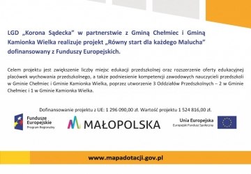 Równy start dla każdego Malucha