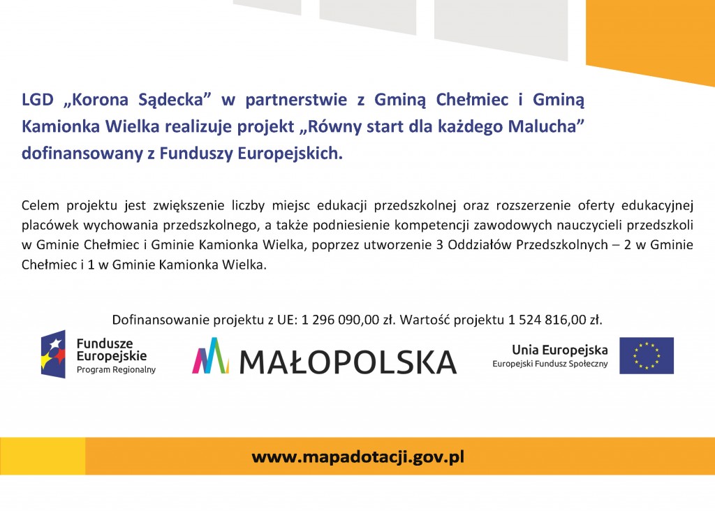 Równy start dla każdego Malucha
