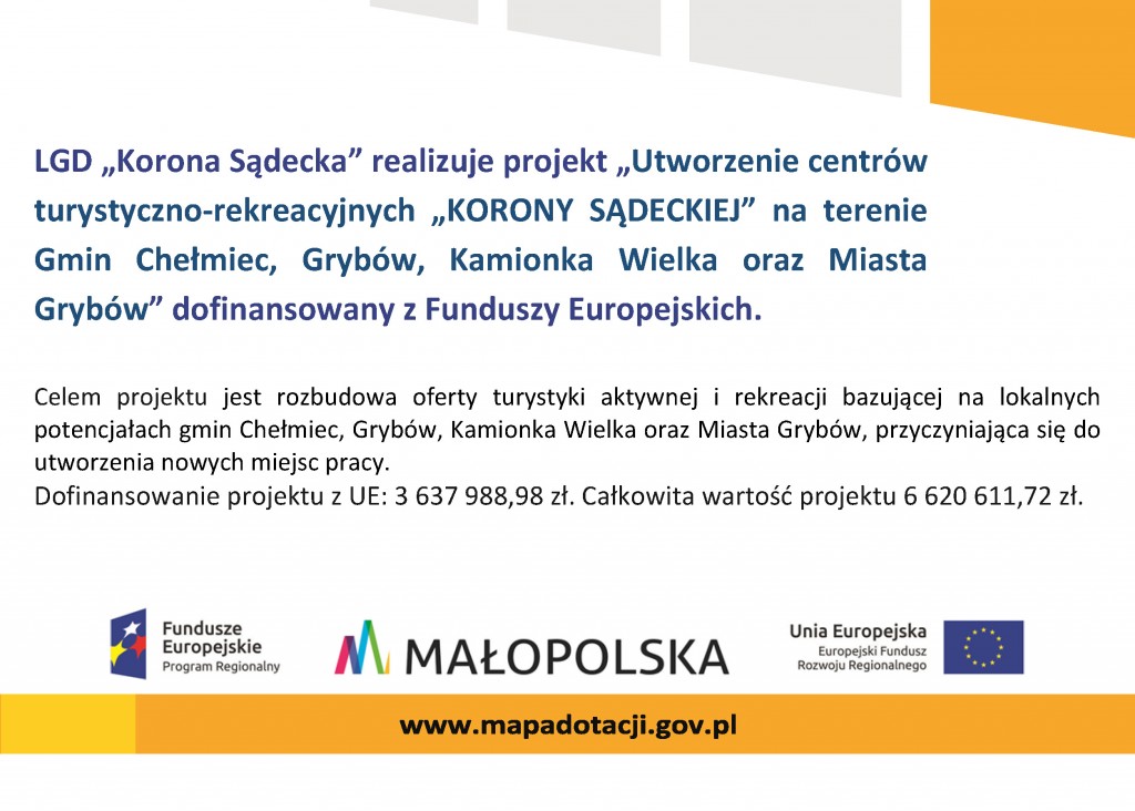 Utworzenie centrów turystyczno - rekreacyjnych 