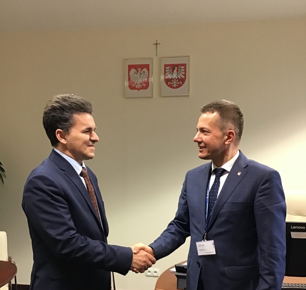 Wizyta Wójta Kamionki Wielkiej Andrzeja Stanka w Urzędzie Marszałkowskim