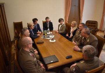 SPOTKANIE TERYTORIALSÓW Z DELEGACJĄ WĘGIERSKĄ