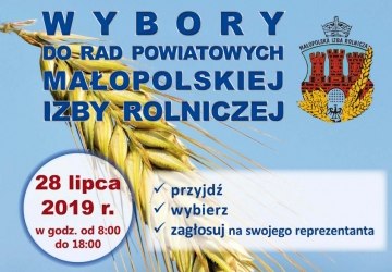 WYBORY DO RAD POWIATOWYCH MAŁOPOLSKIEJ IZBY ROLNICZEJ