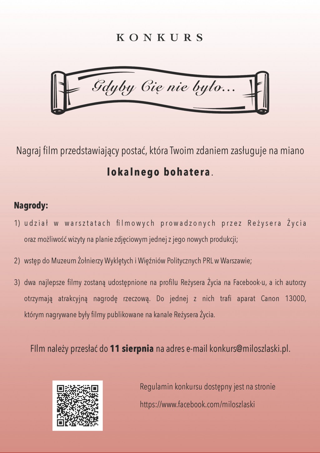 Konkurs „Gdyby Cię nie było...