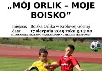 Turniej Wójta Gminy Kamionka Wielka -,,Mój Orlik Moje Boisko