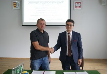 Podpisano umowę z wykonawcą zadania pn. : „Stabilizacja osuwisk w Kamionce Wielkiej”