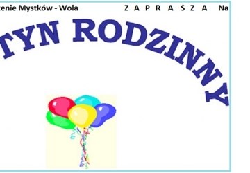 Zaproszenie na festyn rodzinny.