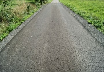 Kamionka Wielka. Modernizacja dróg dojazdowych do pól.