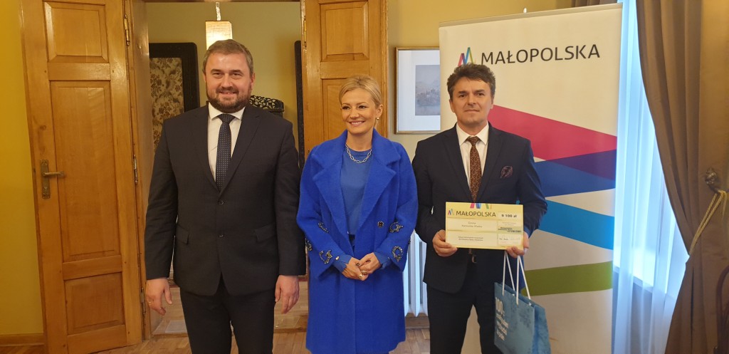 Gmina Kamionka Wielka otrzymała promesę na dofinansowanie zakupu instrumentów muzycznych dla Orkiestry Dętej z Mystkowa.