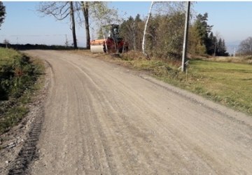 Trwają prace remontowe na drogach w Jamnicy i Mystkowie