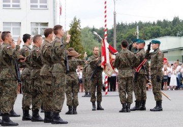 SZTANDAR 11 MAŁOPOLSKIEJ BRYGADY OBRONY TERYTORIALNEJ