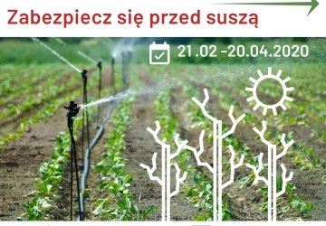 ARiMR: Zabezpiecz gospodarstwo przed suszą, złóż wniosek o dotację