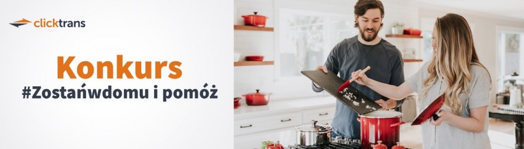 Konkurs Clicktrans.pl #Zostańwdomu i pomóż
