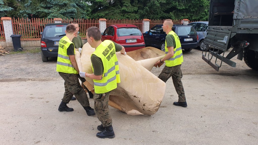 MAŁOPOLSCY TERYTORIALSI RUSZYLI NA POMOC