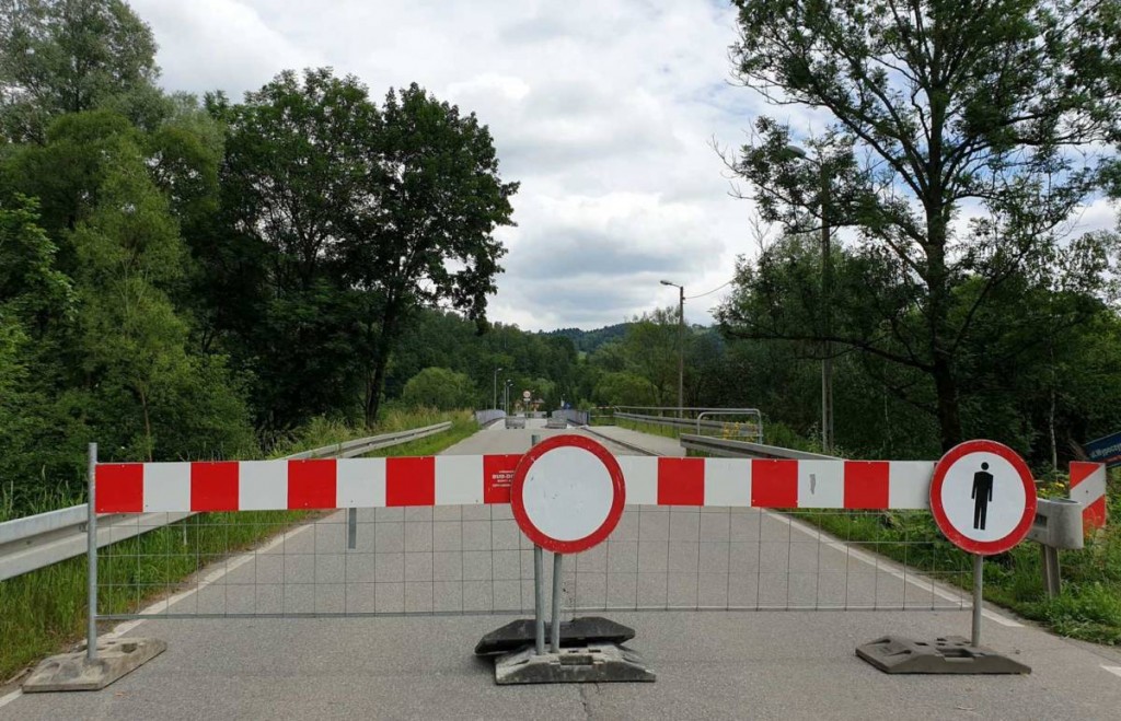 Informacja - przetarg dot. mostu zastępczego na rzece Kamienica.