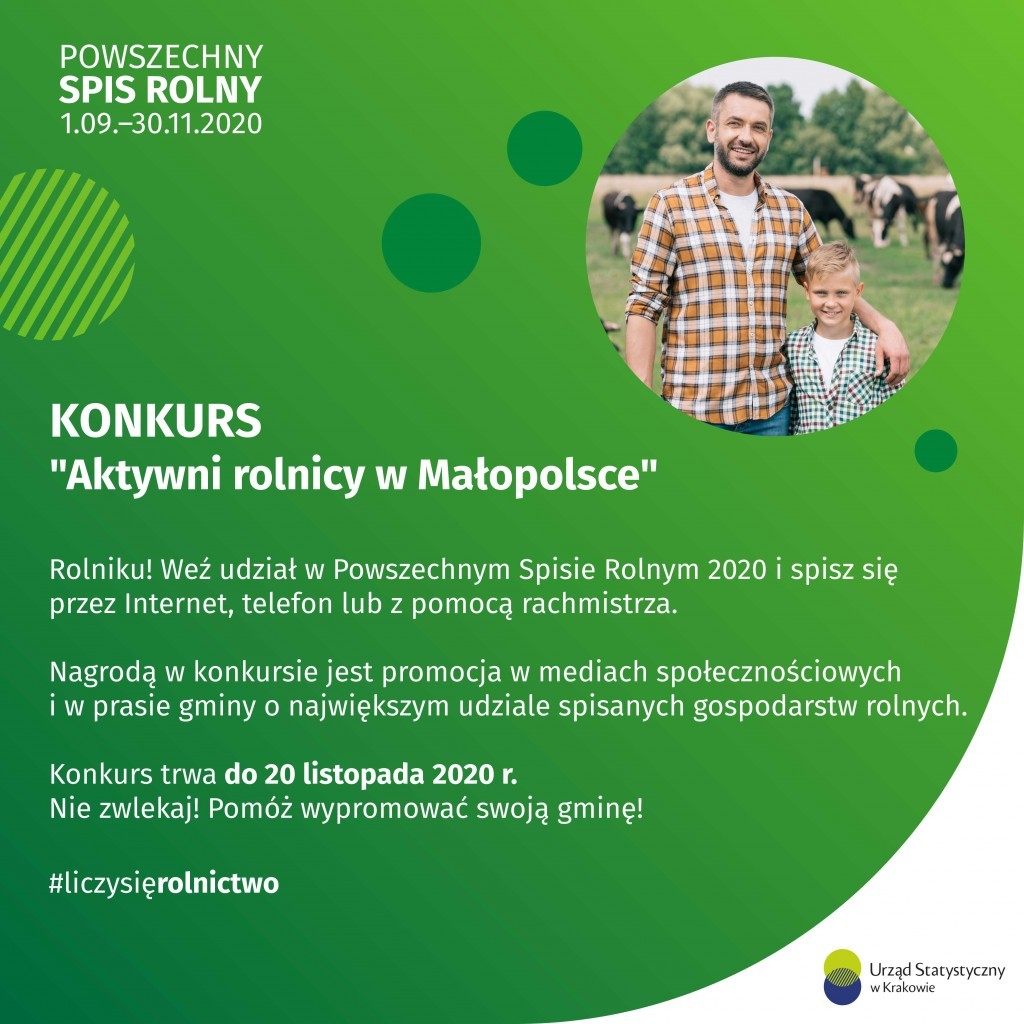 KONKURS „Aktywni rolnicy w Małopolsce”