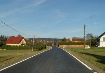 Kolejny wyremontowany odcinek drogi w Kamionce Wielkiej