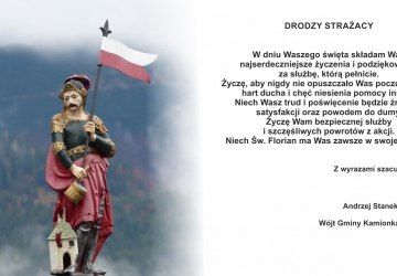 ŻYCZENIA Z OKAZJI DNIA STRAŻAKA
