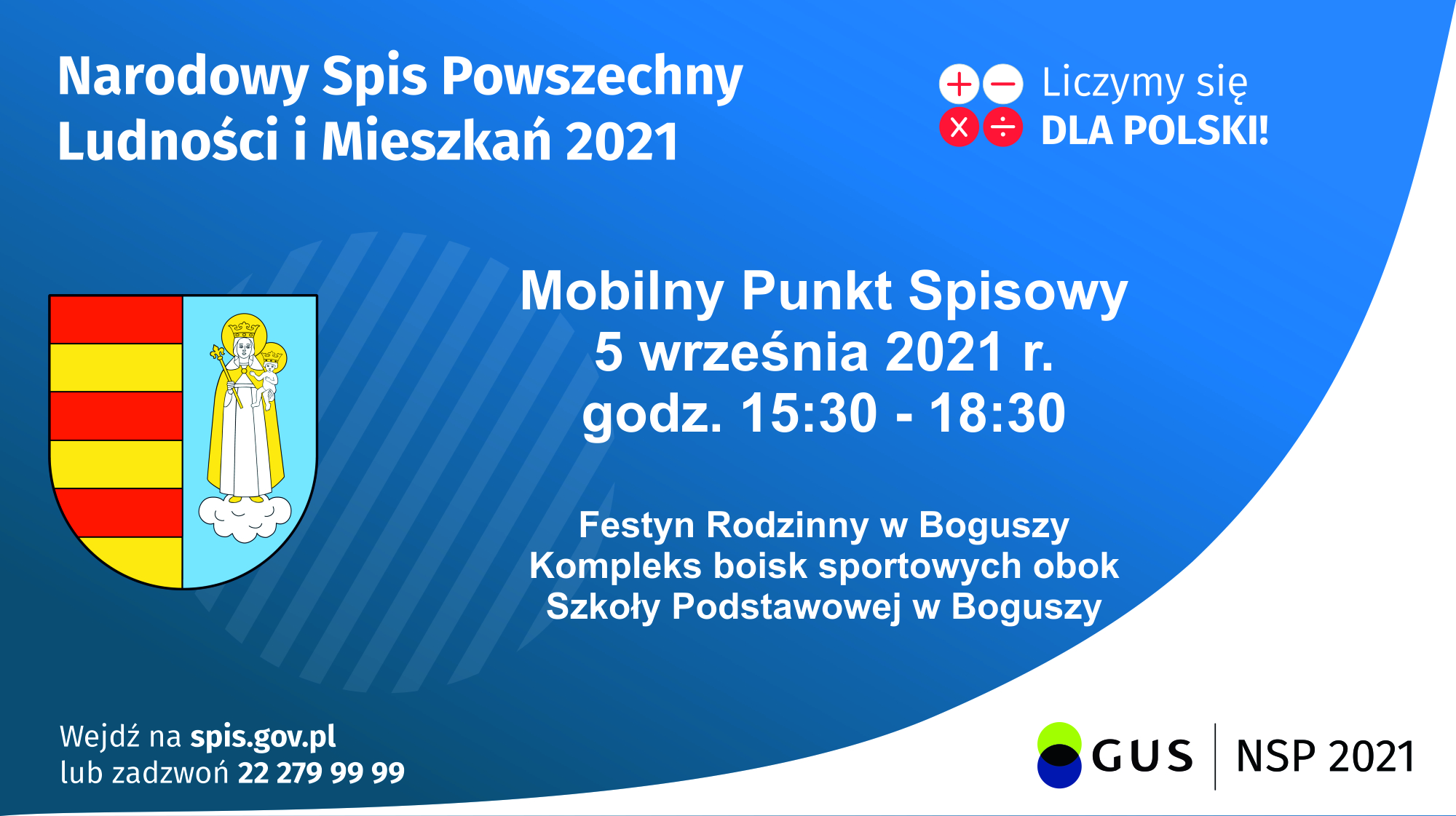 Mobilny Punkt Spisowy w Boguszy