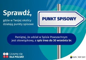 Sprawdź lokalizację punktów spisowych w Twojej okolicy