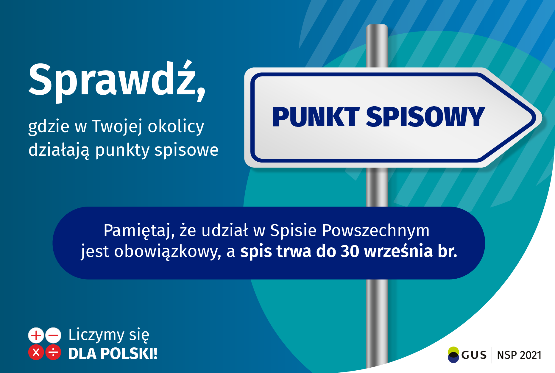 Sprawdź lokalizację punktów spisowych w Twojej okolicy