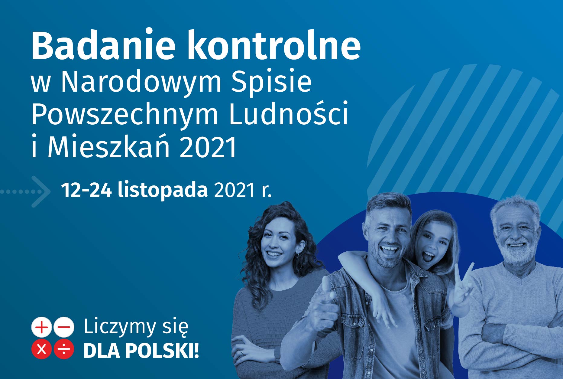 Badanie kontrolne w Narodowym Spisie Powszechnym - 12-24.11 2021