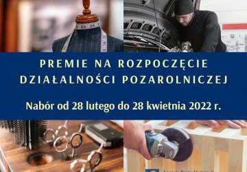 Premie na rozpoczęcie działalności pozarolniczej