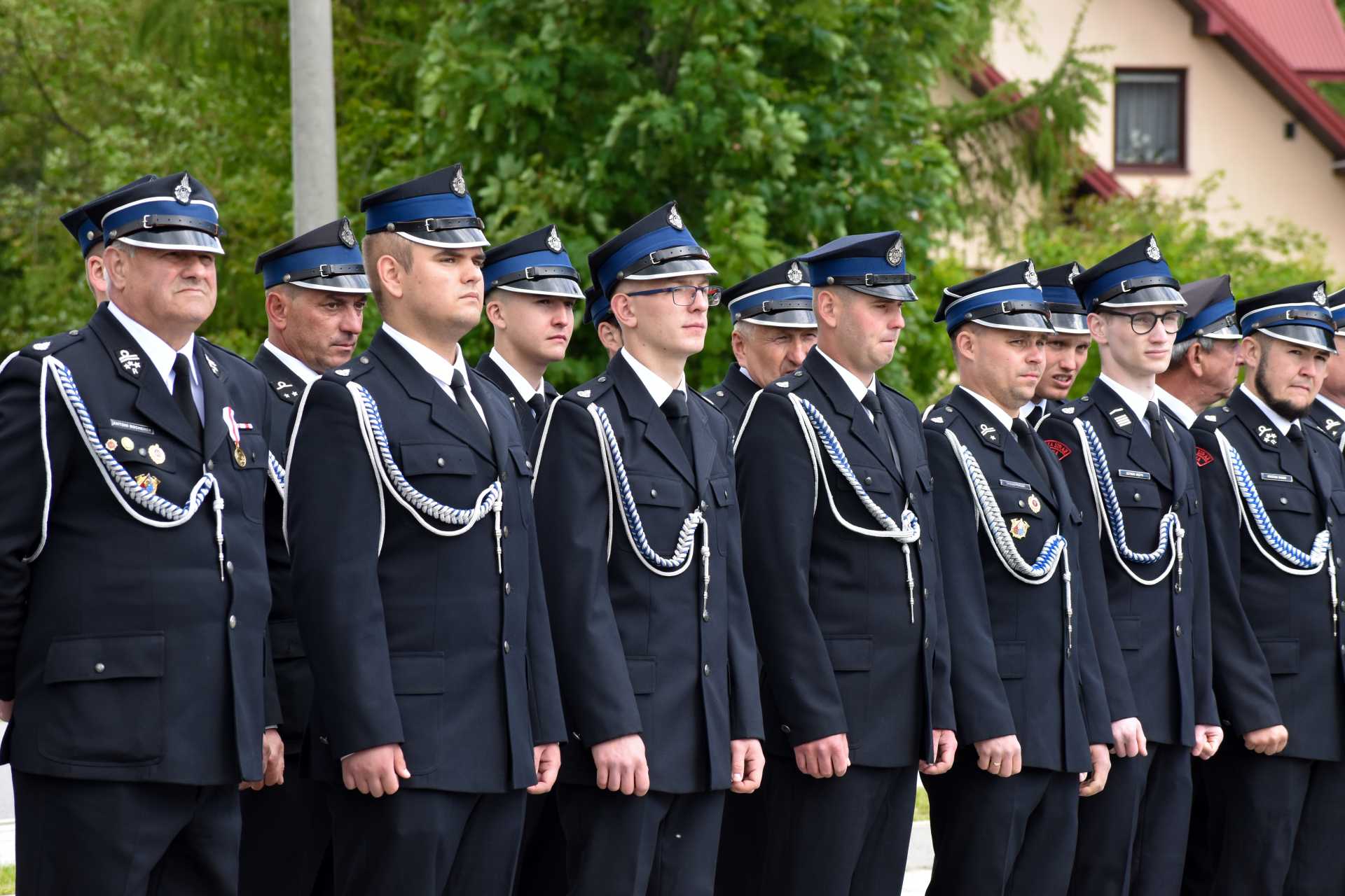 Uroczystość 70-lecia Ochotniczej Straży Pożarnej w Mystkowie, Gminnego Dnia Strażaka oraz poświęcenia samochodu ratowniczo-gaśniczego.
