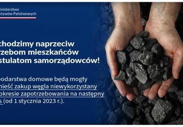Nowelizacja rozporządzenia w sprawie ilości paliwa stałego dostępnej dla jednego gospodarstwa domowego w ramach zakupu preferencyjnego