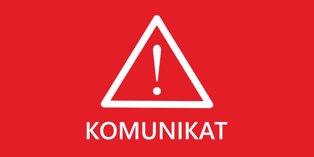 Komunikat o zamknięciu odcinka drogi powiatowej nr 1577 K Kamionka Wielka - 13.05.2023 r.