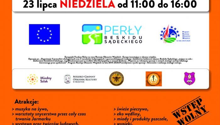 Ekologiczny Jarmark Regionalny Na Miodnym Szlaku