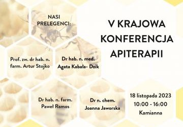 V Krajowa Konferencja Apiterapii