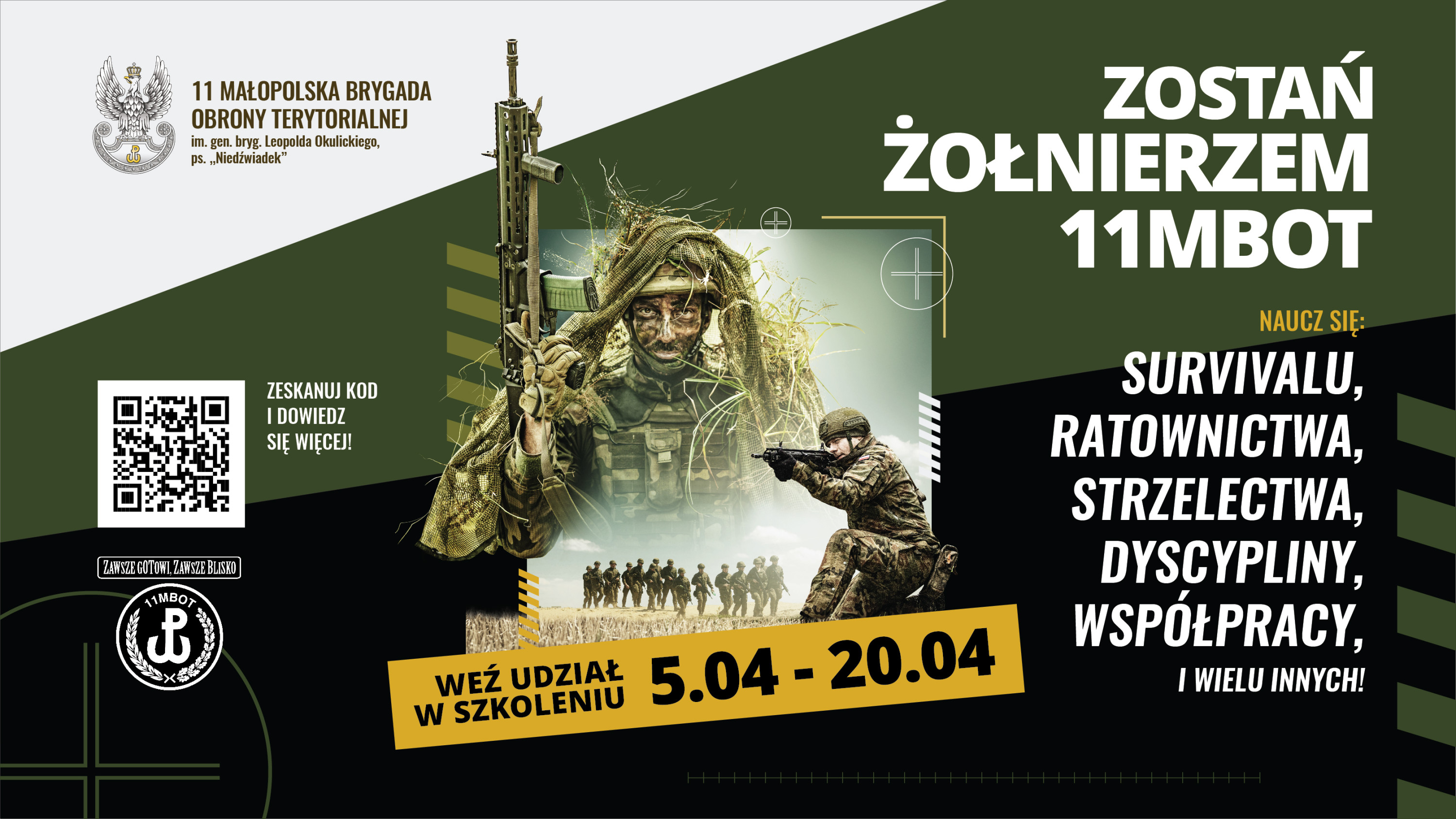 Zaproszenie na szkolenie Wojsk Obrony Terytorialnej