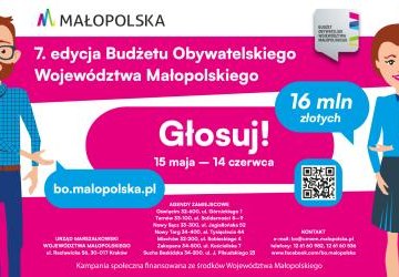 BO Małopolska: Zdecyduj jakie projekty warto zrealizować, mamy na to 16 mln zł !