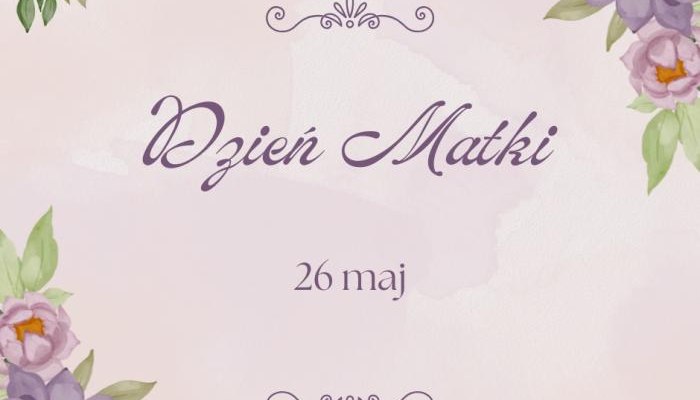 Życzenia z okazji Dnia Matki