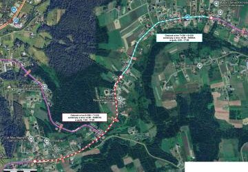 Komunikat o zamknięciu odcinka drogi powiatowej nr 1573 K Nowy Sącz – Cieniawa w miejscowości Mystków.