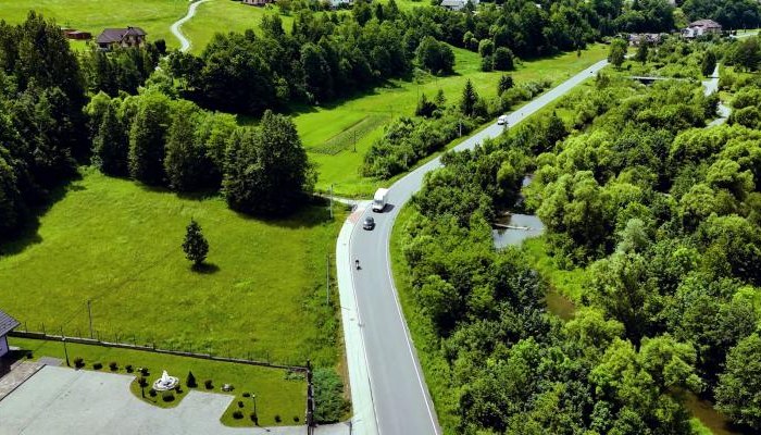 Budowa chodników w Gminie Kamionka Wielka