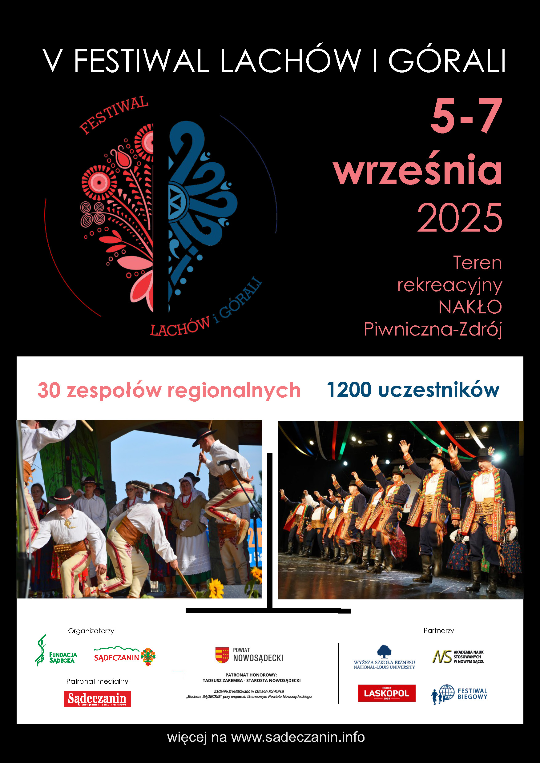 V Festiwal Lachów i Górali 2025 - Piwniczna-Zdrój