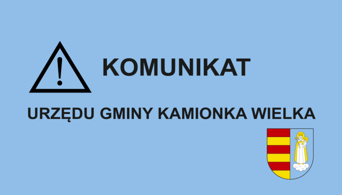 OGŁOSZENIE  Wójta Gminy Kamionka Wielka  O ROZPOCZĘCIU KONSULTACJI SPOŁECZNYCH dot. projektów zmiany miejscowych planów zagospodarowania przestrzennego w Gminie Kamionka Wielka – dotyczy zmiany planu „Kamionka Wielka II” w rejonie działki nr 403/2 oraz 404/6 w obrębie Bogusza