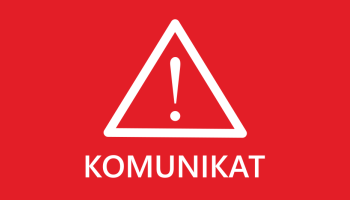 Przedłużenie obowiązywania II stopnia alarmowego (BRAVO), II stopnia alarmowego CRP (BRAVO-CRP) oraz wprowadzenie trzeciego stopnia alarmowego CHARLIE