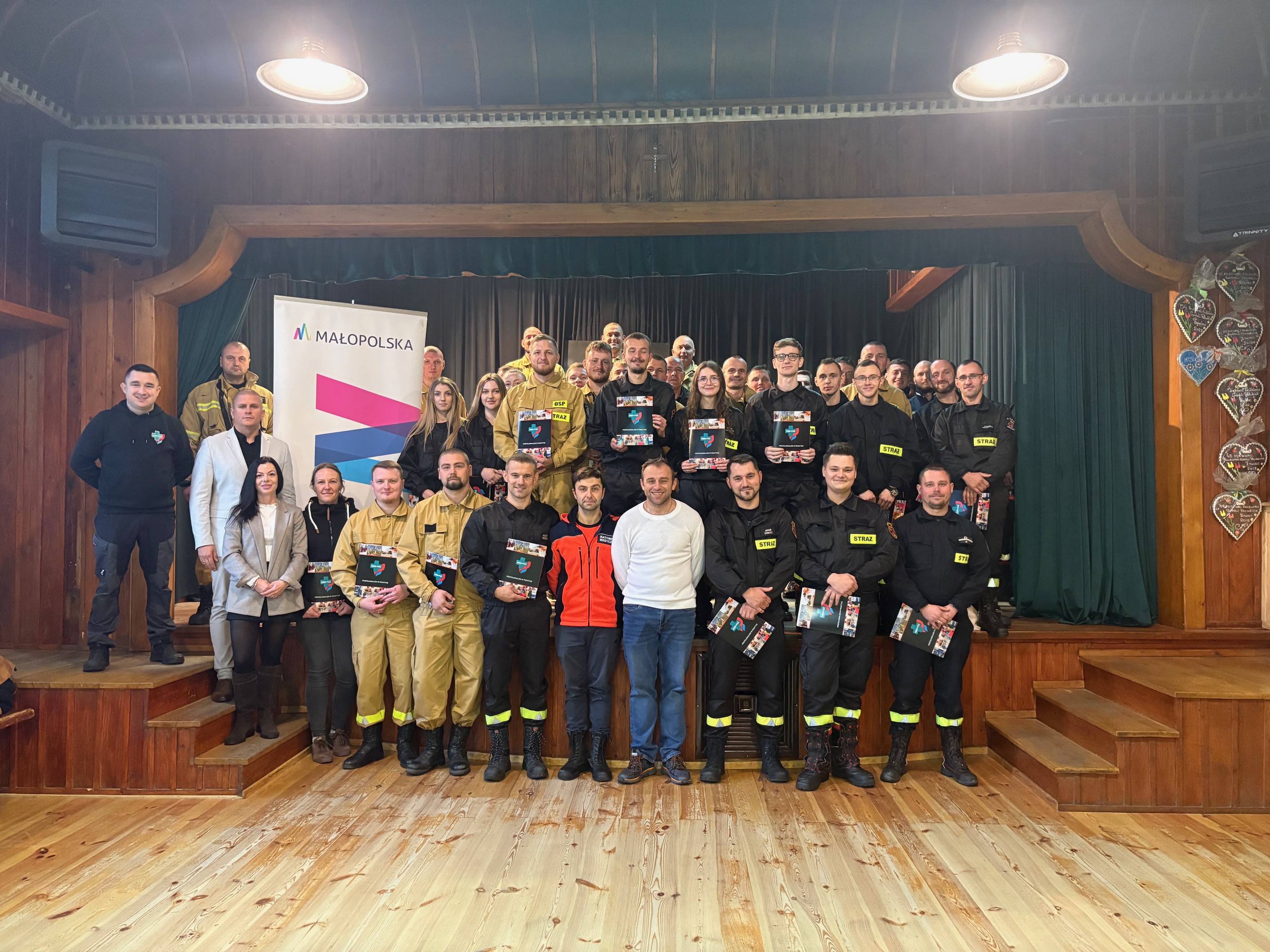 Kurs Kwalifikowanej Pierwszej Pomocy dla strażaków z jednostek OSP w Kamionce Wielkiej