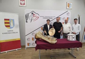 Nowe instrumenty dla orkiestry. Wspólnie inwestujemy w kulturę i muzyczną tradycję Kamionki Wielkiej